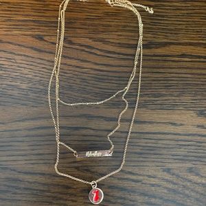 Red Dress Necklace